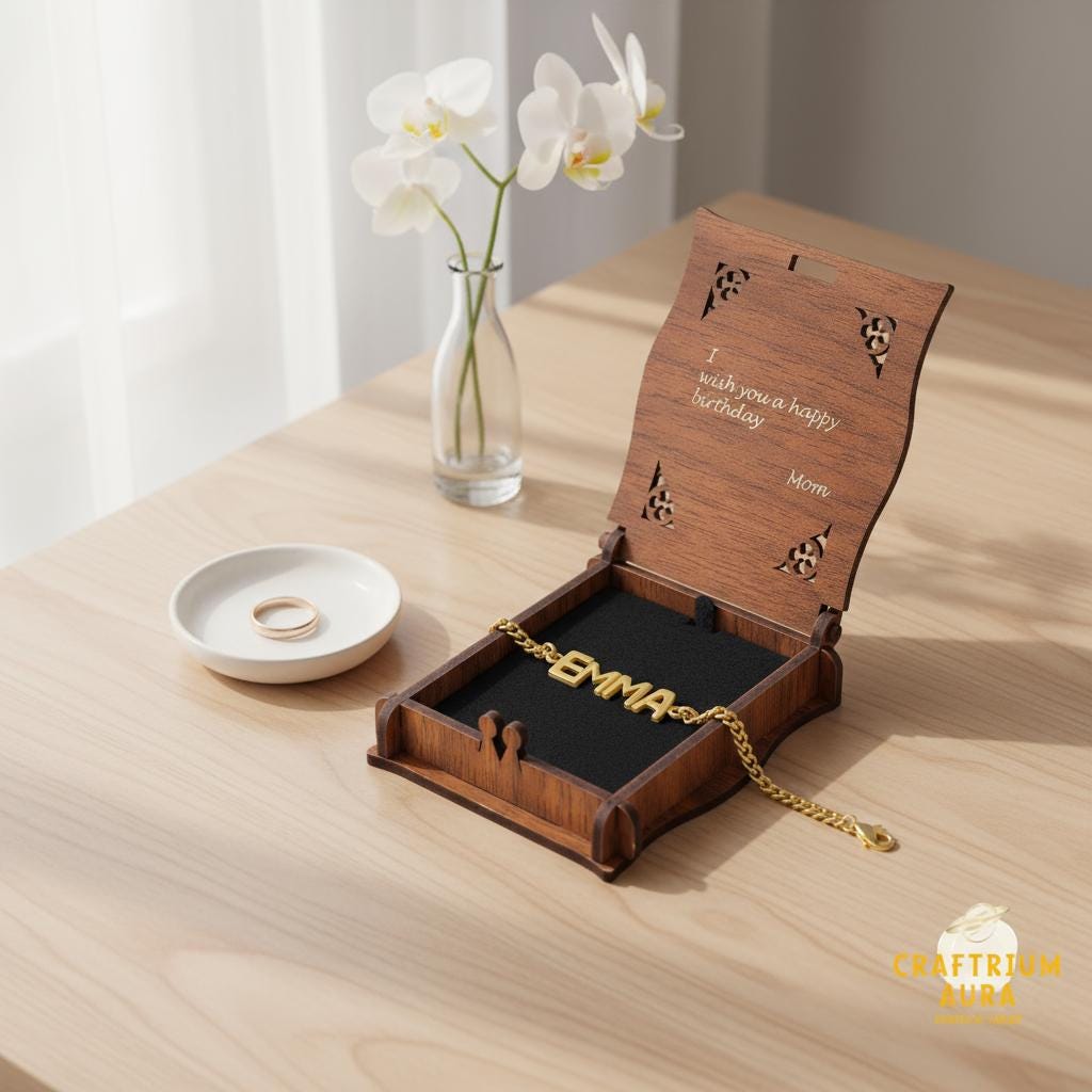 Bubble Name Bracelet, Personalized Dainty Custom Name Jewelry, Adjustable 14k Gold Plated Silver Gift for Her, Modern Minimalist Style