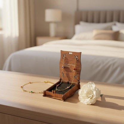 Spaced Birthstone Anklet, Multiple Children Name Bracelet, Custom Family Gold Plated Jewelry, Dainty Minimalist Gift for Mom, Christmas Gift