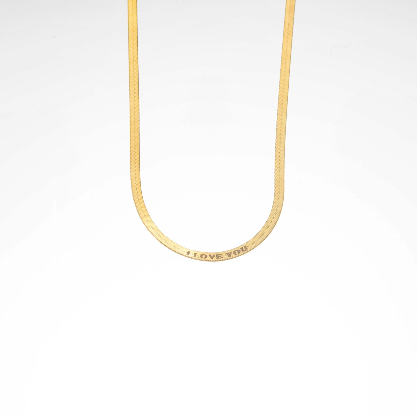 Modern Herringbone Snake Chain, Dainty 925 Sterling Silver Gold Plated, Layering Flat Chain Necklace, Trendy Minimalist Jewelry Gift for Her